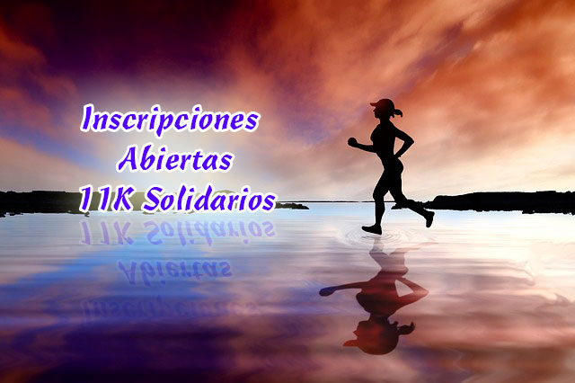 Abiertas inscripciones 8º 11K solidarios